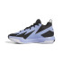 Chaussures Basket-ball adidas Enfant de Cross Em Up Select Mid Bleu/Noir