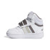 Chaussures adidas Enfant Hoops Mid 3.0 Blanc