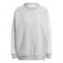 Sweat adidas Femme Essentials 3-Stripes Oversized Fleece Gris