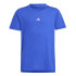 T-shirt Fitness adidas Enfant par Training Aeroready Blue