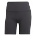 Collants adidas Femme Lng Rib Biker Noir