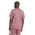 T-shirt adidas Homme Essentials Single Brodée Petit Logo Rose