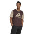 T-shirt adidas Homme Essentials Single Big Logo Marron