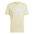 T-shirt adidas Homme Essentials Single Big Logo Yellow