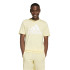 T-shirt adidas Homme Essentials Single Big Logo Yellow
