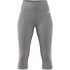 Collants Fitness adidas Femme de Train Essentials 3S 3/4 Gris