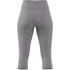 Collants Fitness adidas Femme de Train Essentials 3S 3/4 Gris