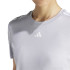 T-shirt Fitness adidas Femme by Aeroready Train Essentials 3-Stripes Gris