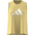 T-shirt adidas Femme Train Essentials Big Performance Logo Jaune