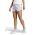 Pantalons adidas Femme Pacer Training 3 Stripes Woven High Rise Gris