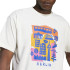 T-shirt adidas Berlin Papercut Blanc