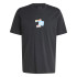 T-shirt adidas Homme Remoji Graphic Noir