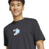 T-shirt adidas Homme Remoji Graphic Noir