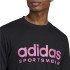 T-shirt adidas Homme House Of Tiro Summer Linear Graphic Noir