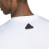T-shirt adidas Homme House Of Tiro Summer Linear Graphic Blanc