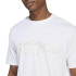 T-shirt adidas Homme House Of Tiro Summer Linear Graphic Blanc