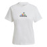 T-shirt adidas Femme House Of Tiro Nations Graphic White