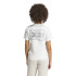 T-shirt adidas Femme House Of Tiro Nations Graphic White