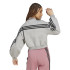 Sweat adidas Femme Future Icons 3 Band Bomber Grey