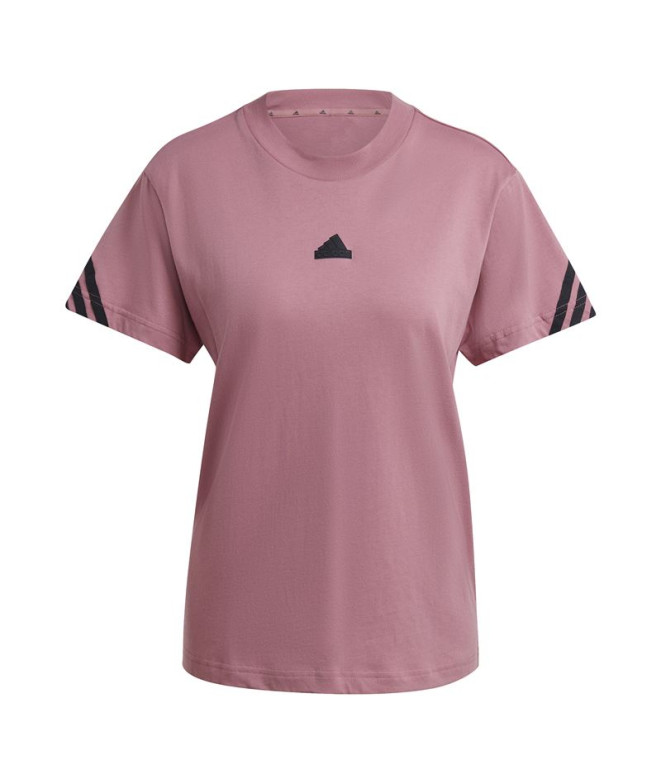 T-shirt adidas Femme Future Icons 3-Stripes Rose
