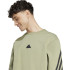 Sweat adidas Homme Future Icons 3 Band Crew Green