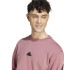 Sweat adidas Homme Future Icons 3 Band Crew Pink