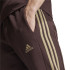 Pantalons adidas French Terry Homme Essentials Poignet fuselé à 3 bandes Marron