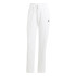 Pantalon adidas Femme Essentials - Petit logo Feel Cozy - Ourlet ouvert - Blanc