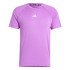 T-shirt Fitness adidas Homme de Gym Training Purple