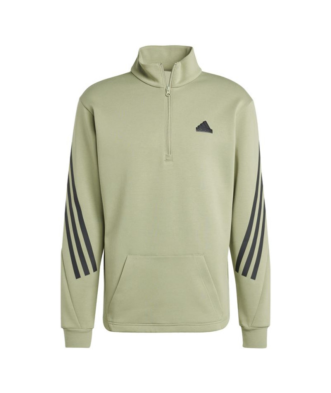 Sweat adidas Homme Future Icons 3 Band Half Zip...
