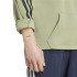 Sweat adidas Homme Future Icons 3 Band Half Zip Green