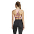 Brassiere de sport adidas Femme Techfit Medium Support High Neck Pink