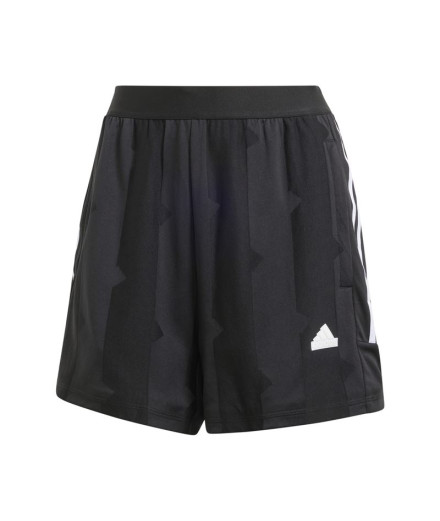 Pantalons adidas Femme Tiro Cut 3 Band Jacquard Shorts Black