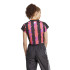 T-shirt adidas Femme Tiro Cut 3 Stripes Print Baby Black
