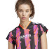 T-shirt adidas Femme Tiro Cut 3 Stripes Print Baby Black