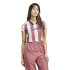 T-shirt adidas Femme Tiro Cut 3 Stripes Print Baby Pink
