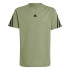 T-shirt adidas Enfant Future Icons 3 Stripes Green