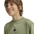T-shirt adidas Enfant Future Icons 3 Stripes Green