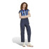 T-shirt adidas Femme Tiro Cut 3 Stripes Print Baby Blue