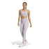 Collants Fitness adidas Femme de Techfit 7/8 Gris
