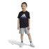 Ensemble adidas Little Essentials Logo et Kids Noir