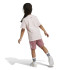 Ensemble adidas Enfant Little Essentials Logo et rose