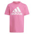 T-shirt adidas Enfant Little Essentials Logo Rose