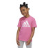 T-shirt adidas Enfant Little Essentials Logo Rose