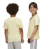 T-shirt adidas Enfant Little Essentials 3 bandes coton jaune