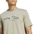 T-shirt adidas Homme Camo Linear Graphic Grey