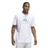 T-shirt Basket-ball adidas Homme by Hoops Emblem Graphic White