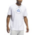 T-shirt Basket-ball adidas Homme by Hoops Emblem Graphic White