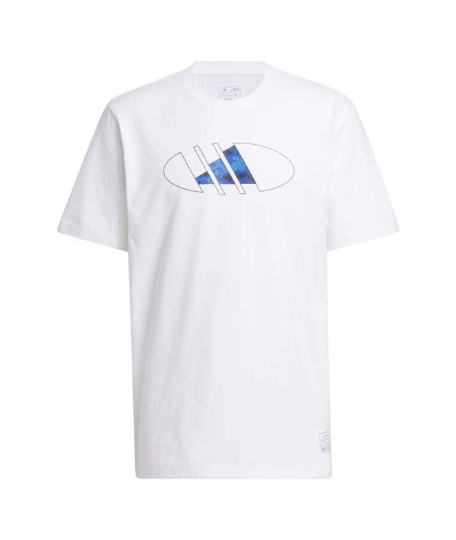 T-shirt Basket-ball adidas Homme de 2000s Logo...