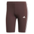 Collants adidas Femme Essentials 3 Band Bike Brown